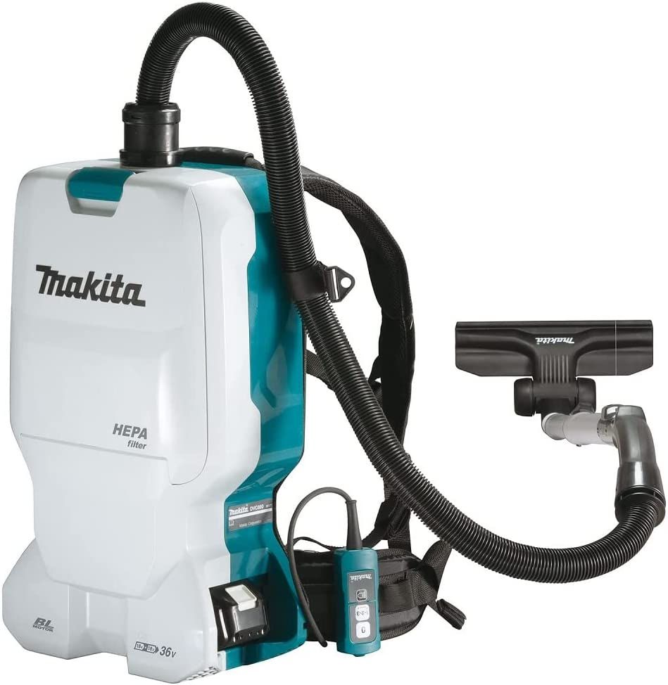 Makita 18Vx2 LXT Brushless 6.0L Backpack Cleaner - Tool Only