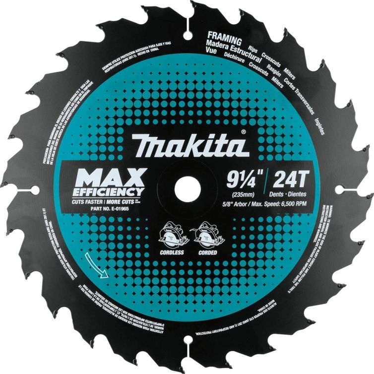 Makita 9-1/4" 24T CT Circular Saw Blade