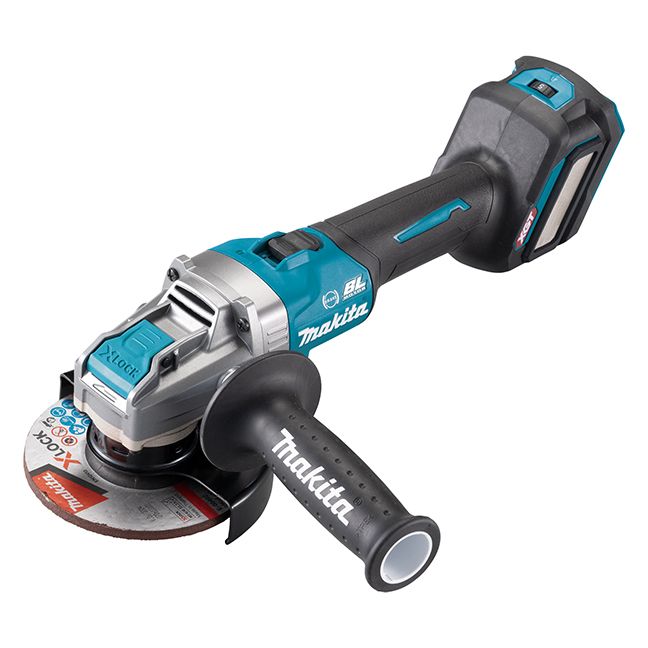 Makita 40V MAX XGT Brushless Cordless 5" Variable Speed X-Lock Angle Grinder w/ Slide Switch, AFT, AWS & XPT (Tool Only)