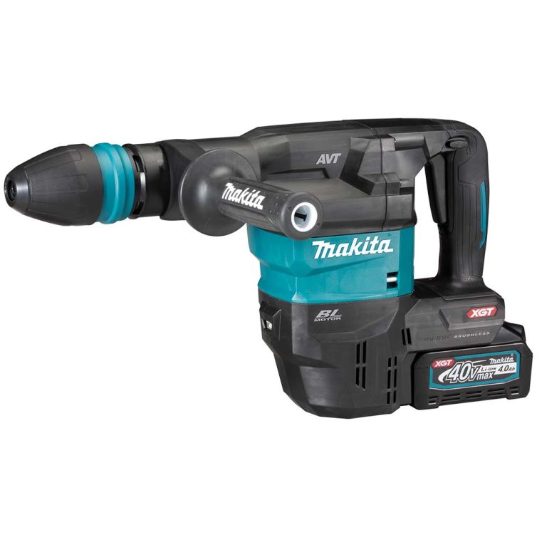 Makita 40V MAX XGT Li-Ion 13lbs SDS-MAX Demolition Hammer Kit with Brushless Motor and AWS
