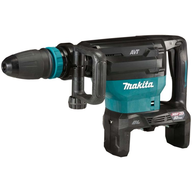 Makita 80V (40Vx2) MAX XGT Li-Ion 26lbs SDS-MAX Demolition Hammer with Brushless Motor & AWS (Tool Only)