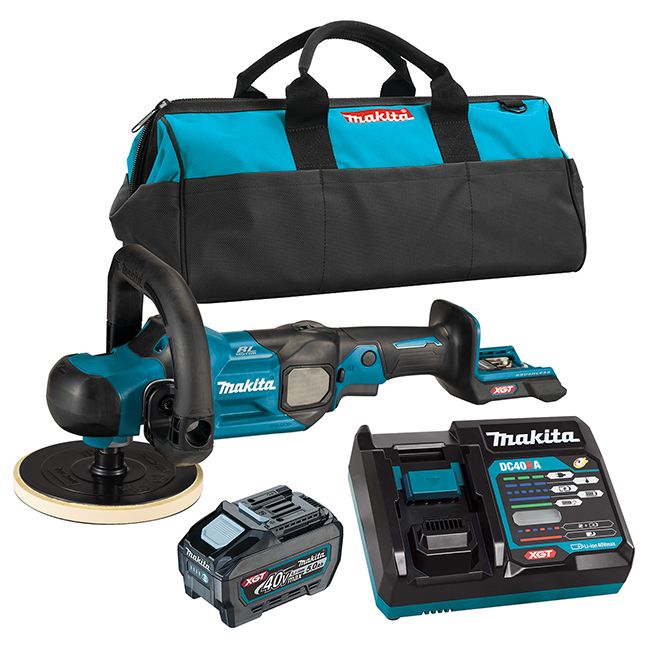 Makita 40V MAX XGT Brushless Cordless 7" Polisher Kit w/ XPT