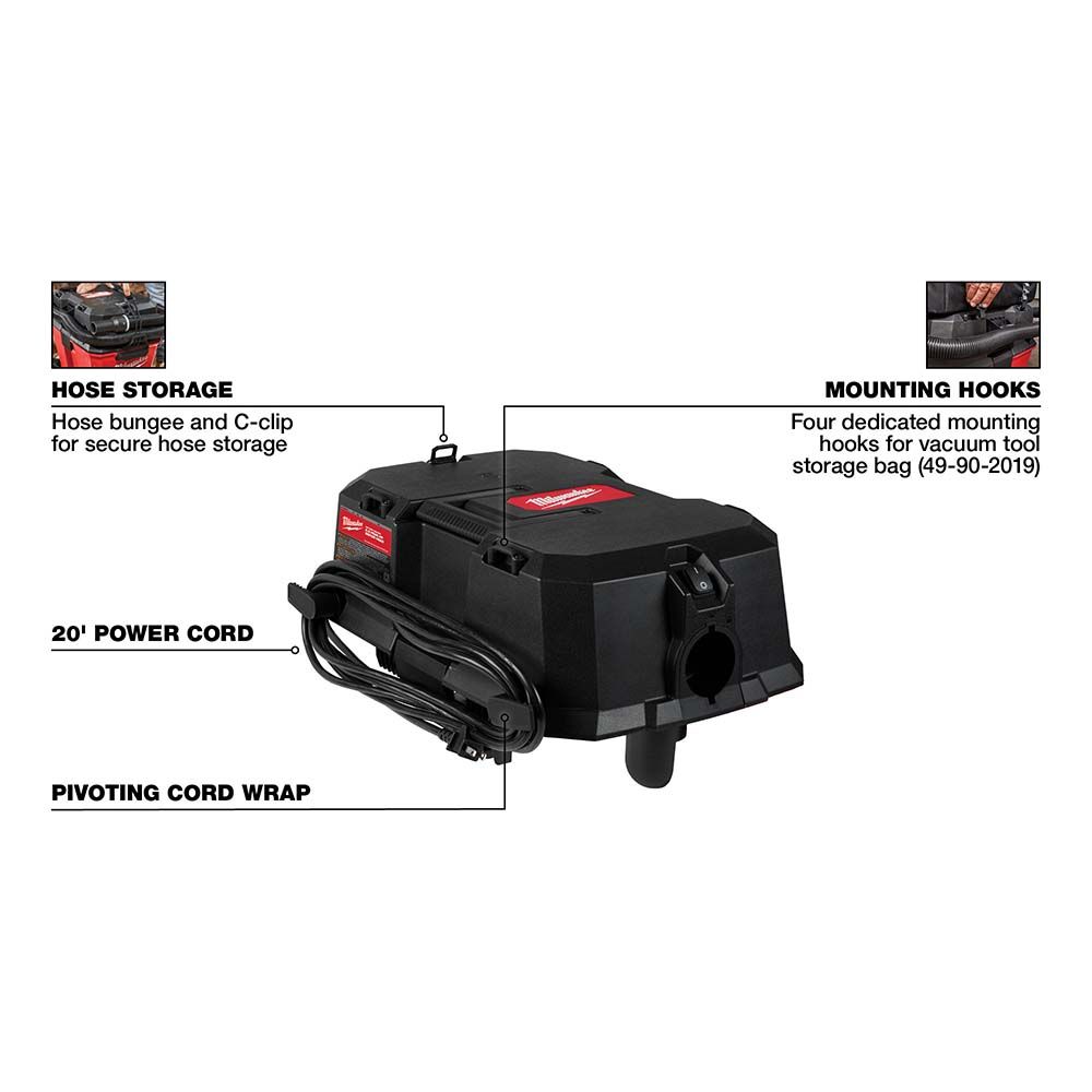 Milwaukee 6.5HP Wet/Dry Vacuum Motor Head