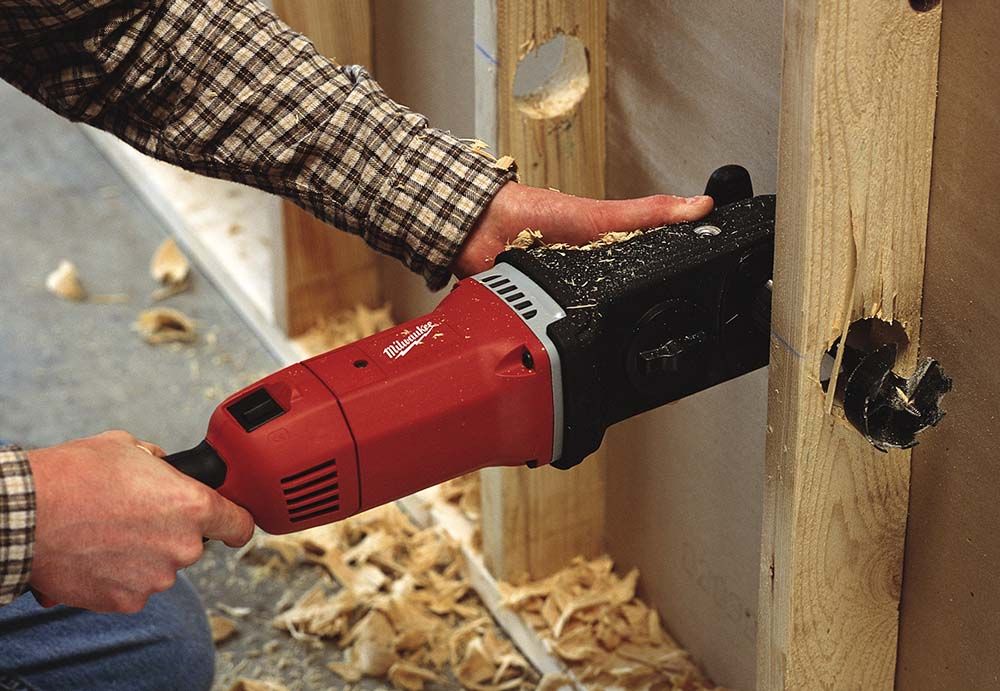 Milwaukee 1/2" Super Hawg Angle Drill