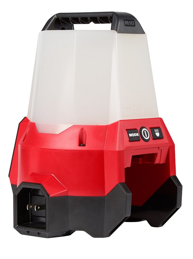 Milwaukee M18 18 Volt Lithium-Ion Cordless RADIUS Compact Site Light with Flood Mode - Tool Only