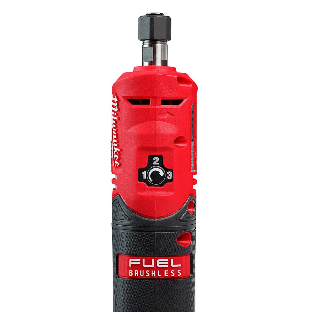 Milwaukee M12 FUEL 12 Volt Lithium-Ion Brushless Cordless Straight Die Grinder - Tool Only