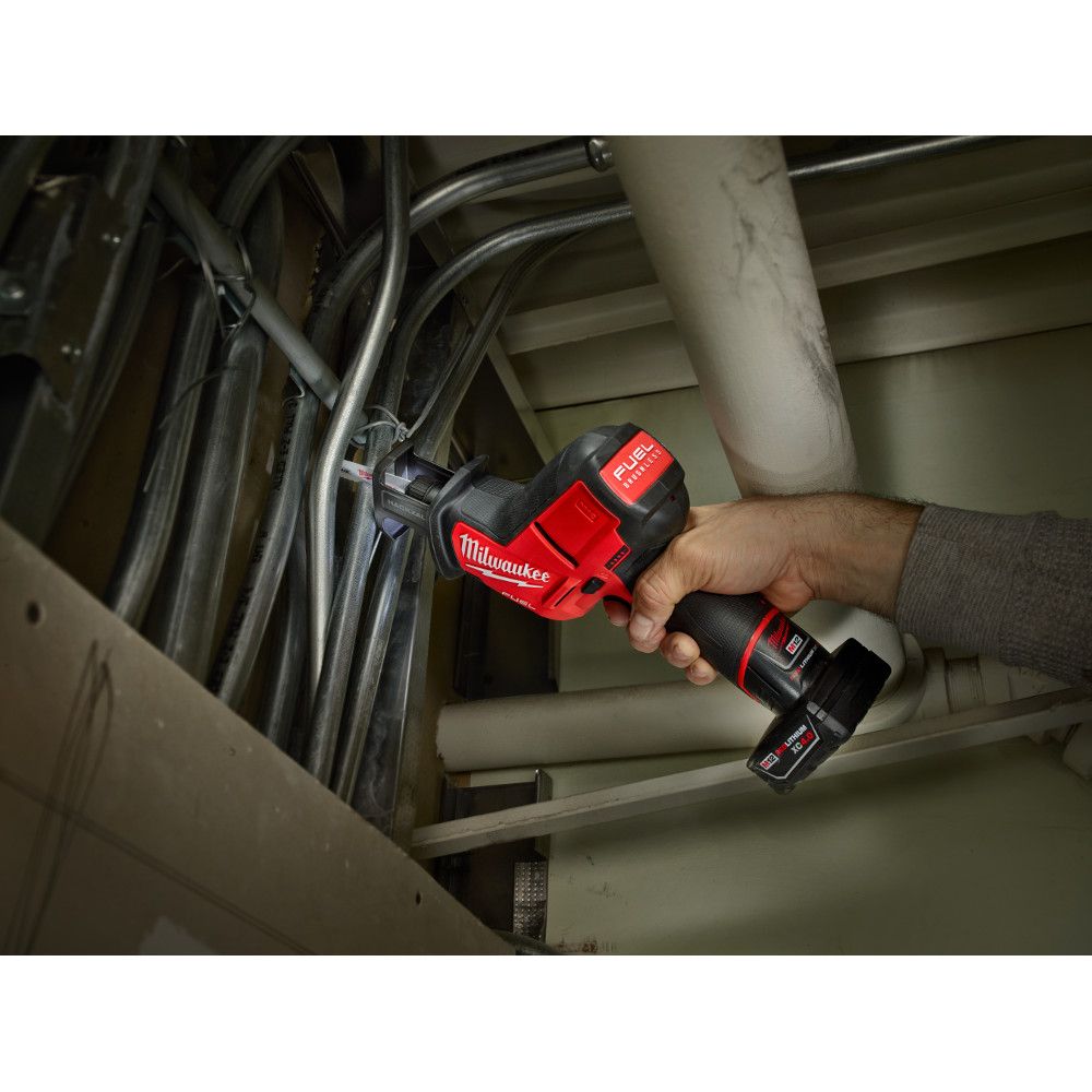 Milwaukee M12 FUEL 12 Volt Lithium-Ion Brushless Cordless HACKZALL Reciprocating Saw - Tool Only