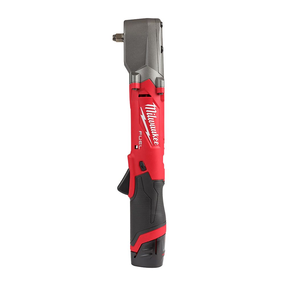 Milwaukee M12 FUEL 12 Volt Lithium-Ion Brushless Cordless 3/8 in. Right Angle Impact Wrench Kit