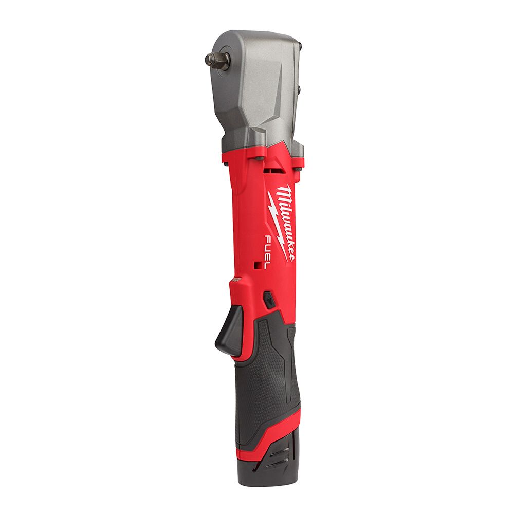 Milwaukee M12 FUEL 12 Volt Lithium-Ion Brushless Cordless 3/8 in. Right Angle Impact Wrench Kit