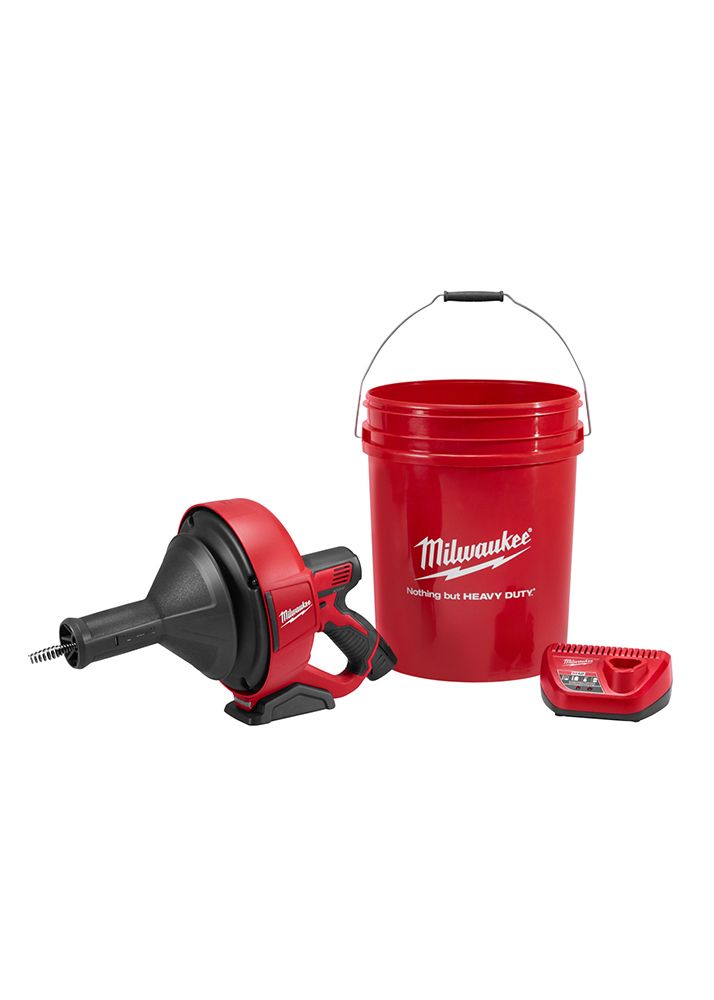 Milwaukee M12 12 Volt Lithium-Ion Cordless Drain Snake Kit