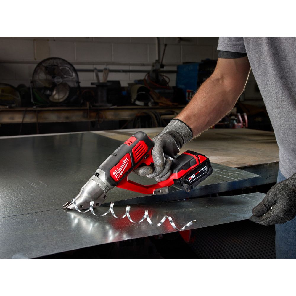 Milwaukee M18 18 Volt Lithium-Ion Cordless Cordless 18 Gauge Double Cut Shear - Tool Only