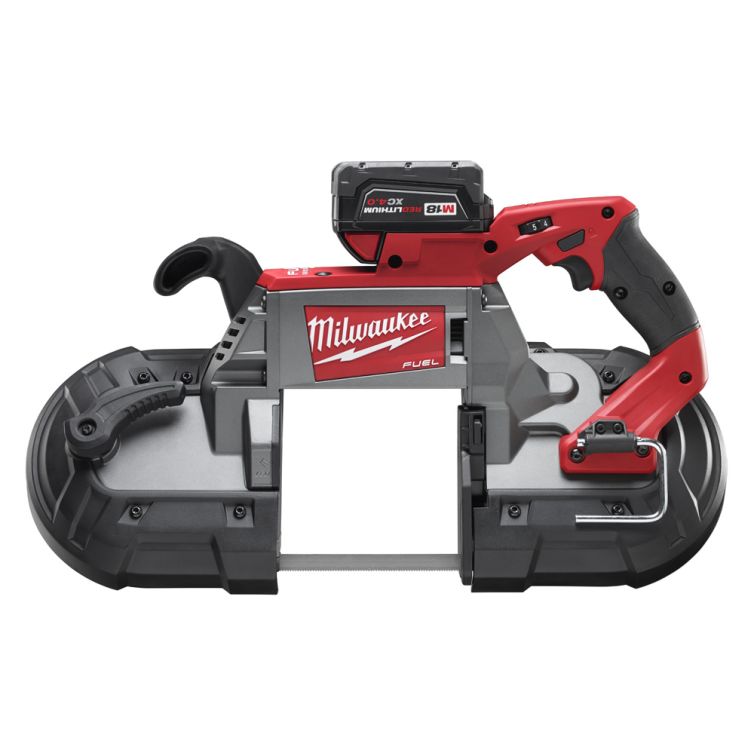 Milwaukee M18 FUEL 18 Volt Lithium-Ion Brushless Cordless Deep Cut Band Saw - Two Battery Kit