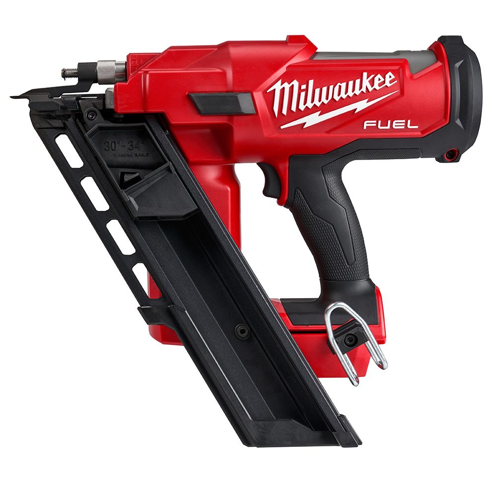 Milwaukee M18 FUEL 18 Volt Lithium-Ion Brushless Cordless 30 Degree Framing Nailer - Tool Only