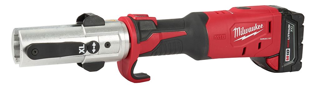 Milwaukee M18 18 Volt Lithium-Ion Cordless Force Logic Long Throw Press Tool Kit