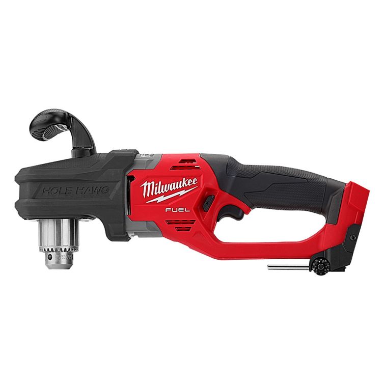 Milwaukee M18 FUEL 18 Volt Lithium-Ion Brushless Cordless Hole Hawg 1/2 in. Right Angle Drill - Tool Only