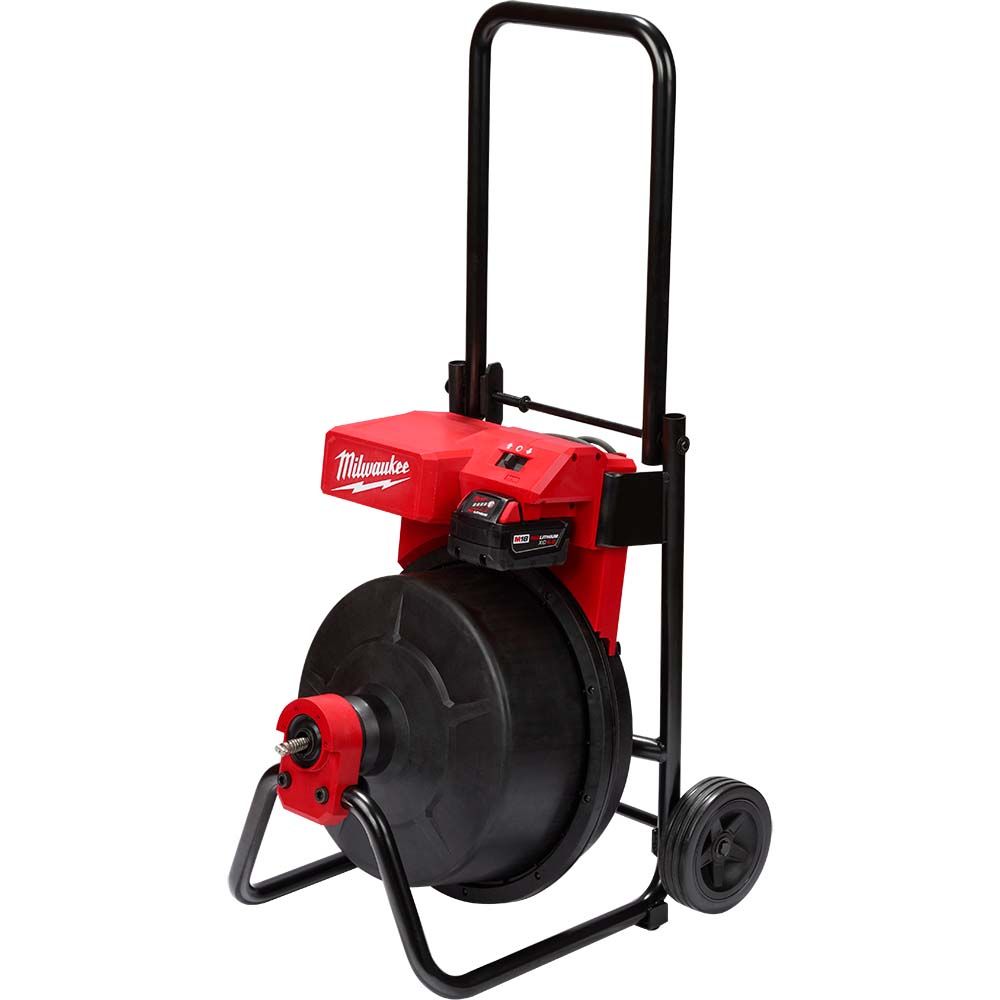 Milwaukee M18 Drum Machine with 3/8" Cable