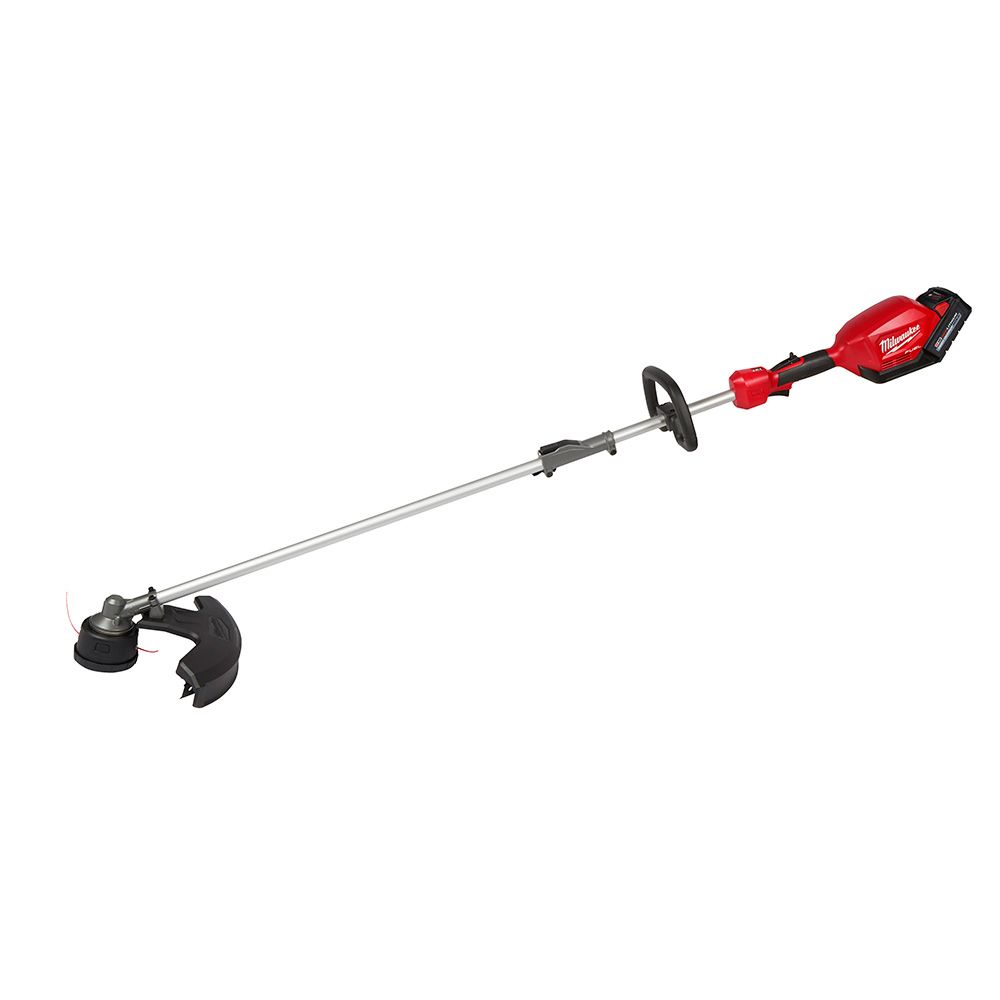 Milwaukee M18 FUEL 18 Volt Lithium-Ion Brushless Cordless String Trimmer Kit with QUIK-LOK Attachment Capability