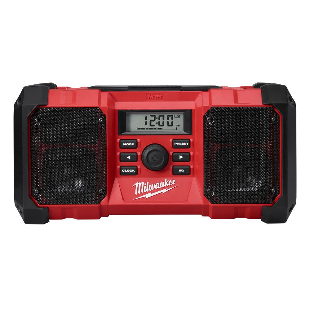 Milwaukee M18 18 Volt Lithium-Ion Cordless Jobsite Radio - Tool Only
