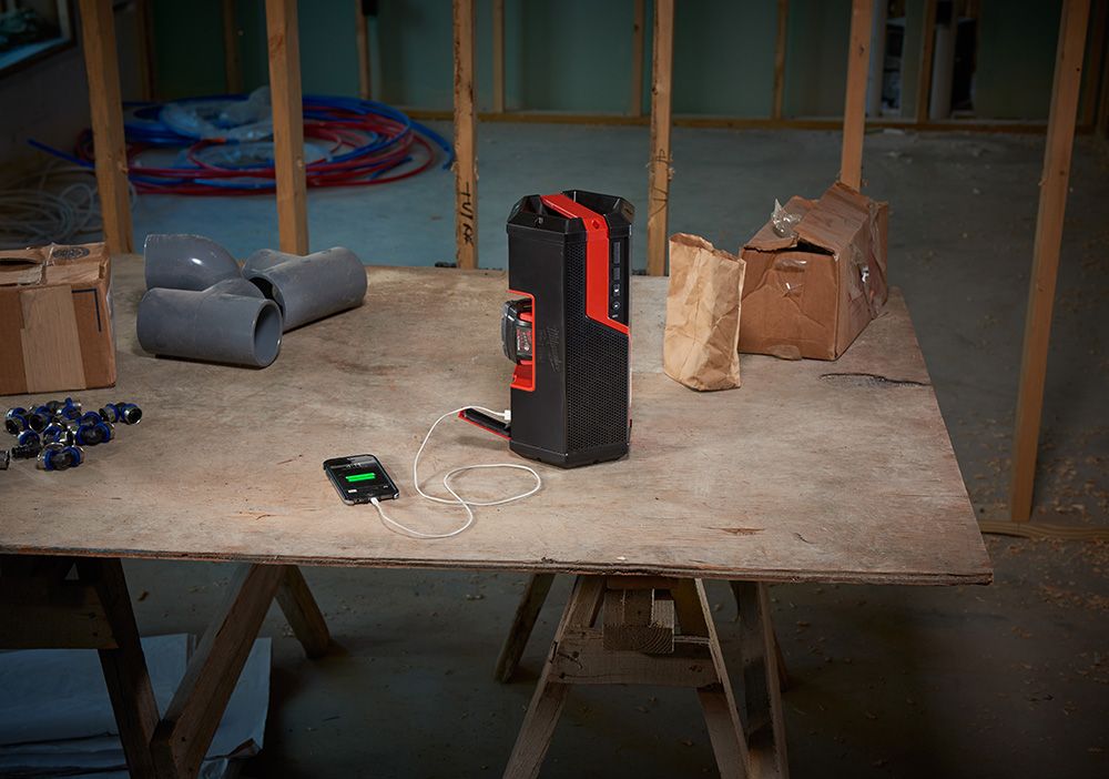 Milwaukee M18/M12 18 Volt/12 Volt Cordless Wireless Jobsite Speaker - Tool Only