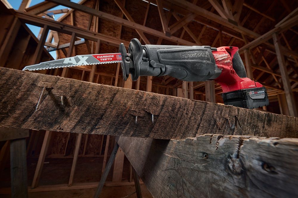Milwaukee 6 in. 5TPI The Ax with Carbide Teeth SAWZALL Blade