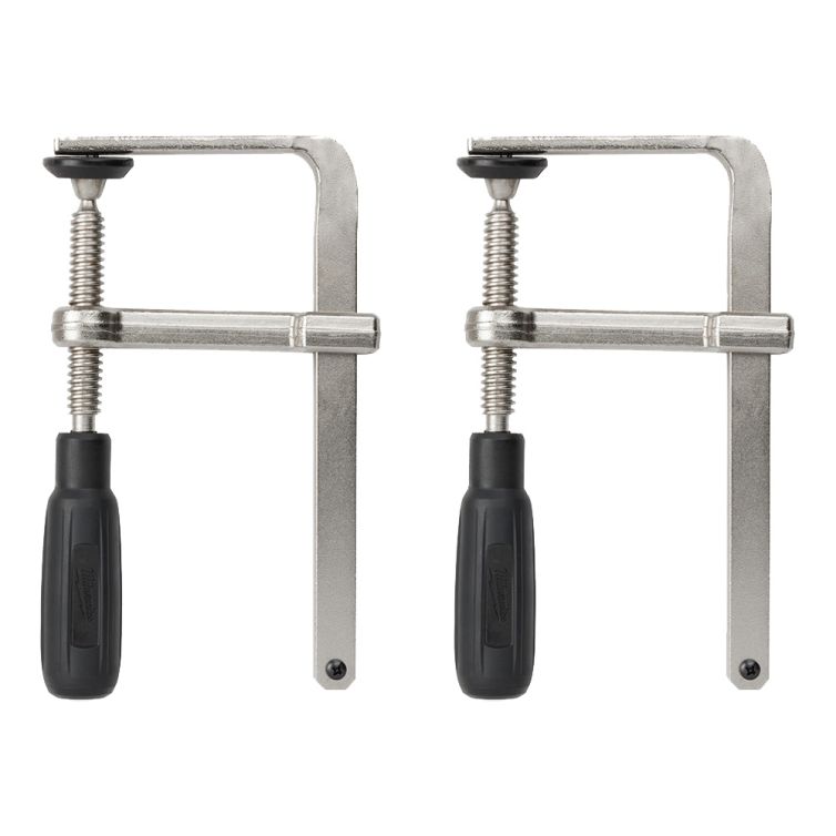 Milwaukee 2pc Track Saw Guide Rail Clamps