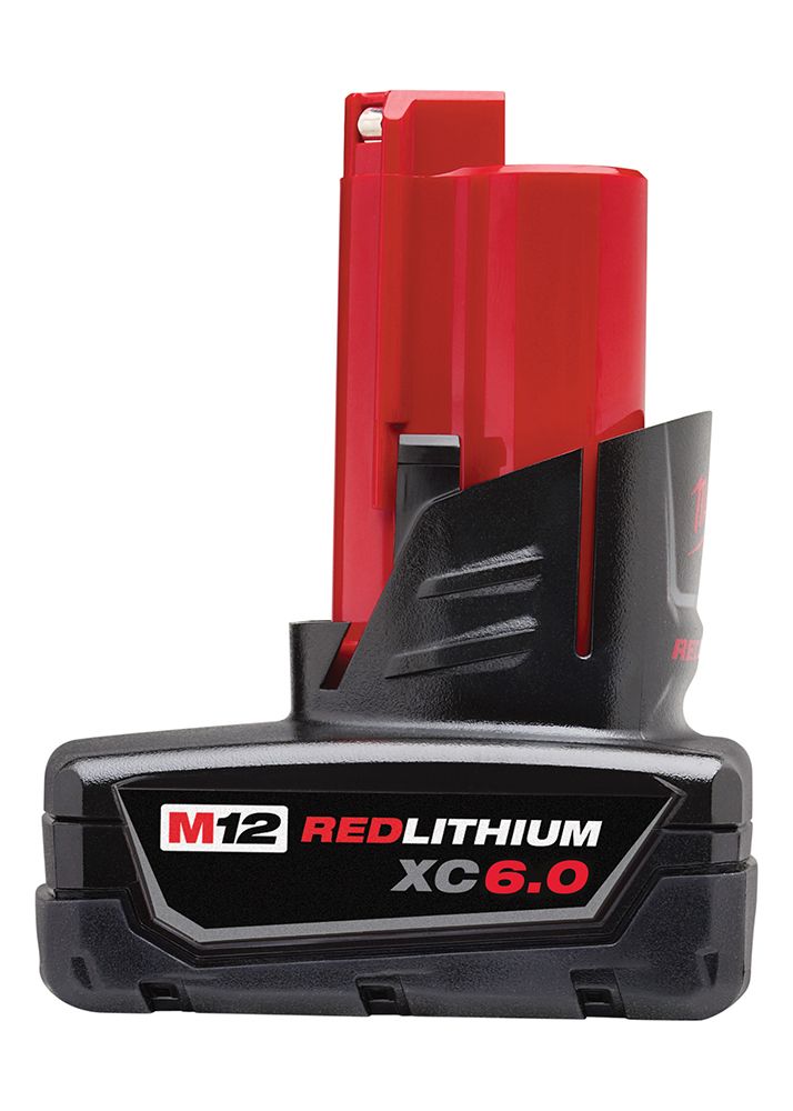 Milwaukee M12 REDLITHIUM XC 6.0Ah Extended Capacity Battery Pack