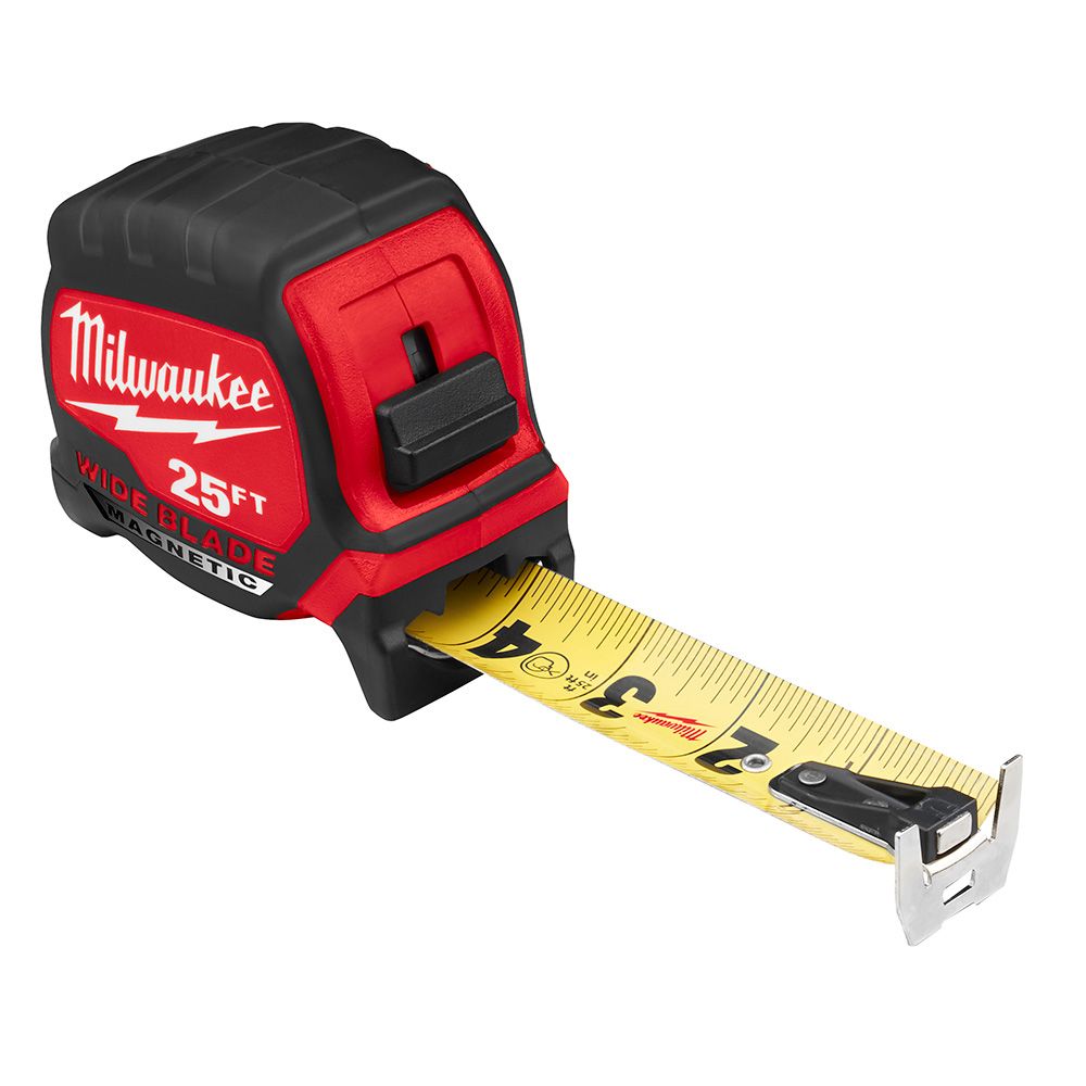Milwaukee 25Ft Wide Blade Magnetic Tape Measure