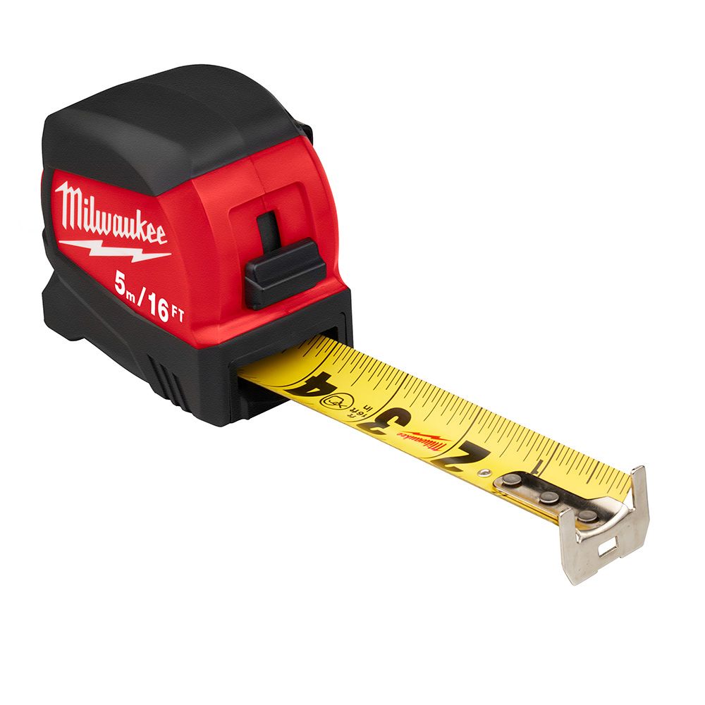 Milwaukee 5M/16' Compact Wide Blade Tape Measure