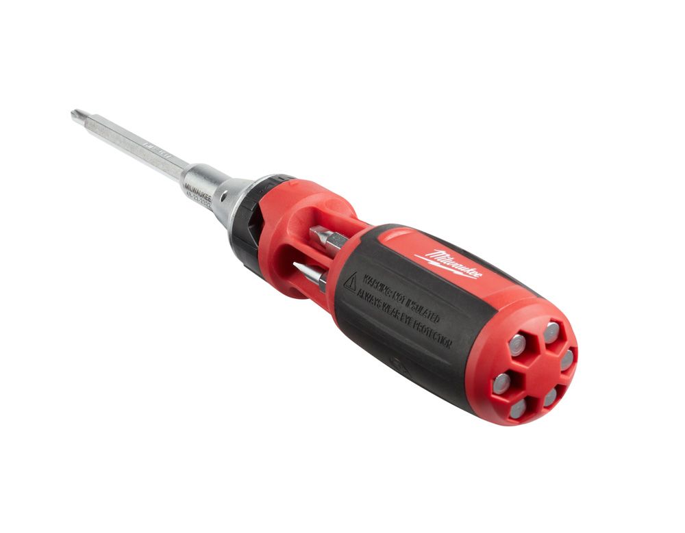Milwaukee 9-in-1 Square Drive Ratcheting Multi-Bit Driver