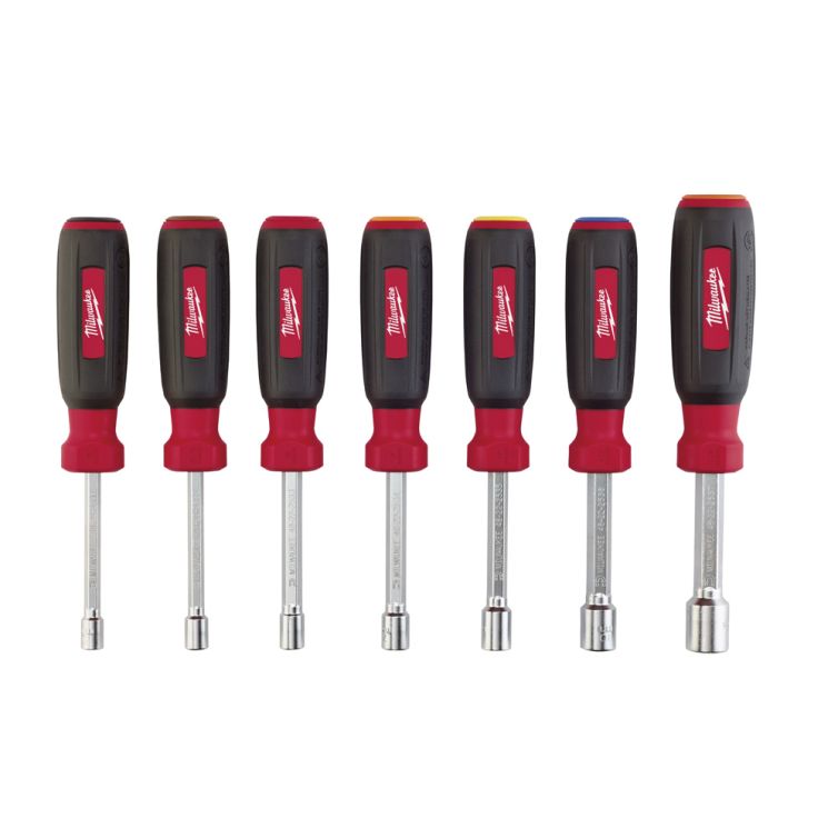 Milwaukee HollowCore Magnetic Metric Nut Set - 7 Piece