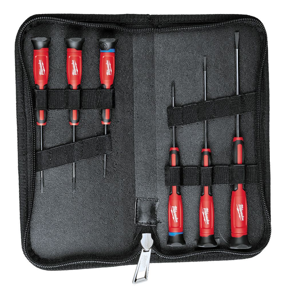 Milwaukee Precision Screwdriver Set - 6 Piece