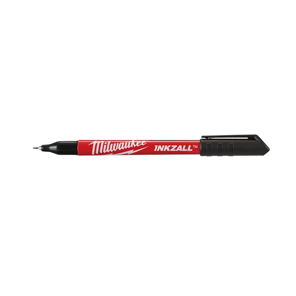 Milwaukee INKZALL Black Ultra Fine Point Pens - 4 Pack