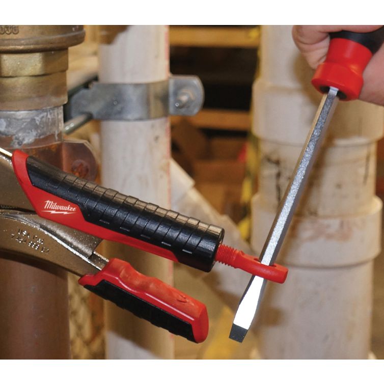 Milwaukee 7 in. & 10 in. TORQUE LOCK Curved Jaw Locking Pliers Set With Grip - 2 Piece