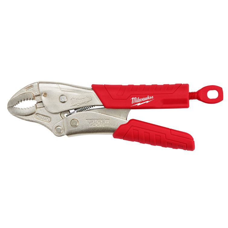 Milwaukee 7 in. TORQUE LOCK Curved Jaw Locking Pliers With Grip