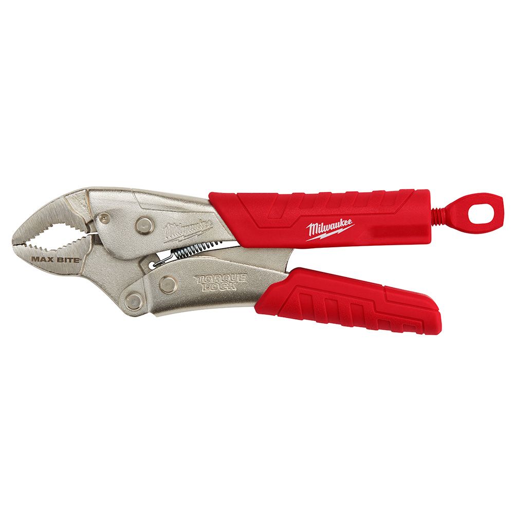 Milwaukee 7 in. Curved Jaw Locking Pliers With Maxbite And Durable Grip
