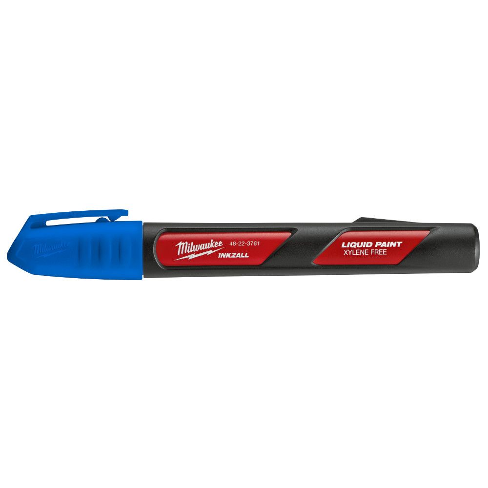 Milwaukee INKZALL Blue Paint Marker