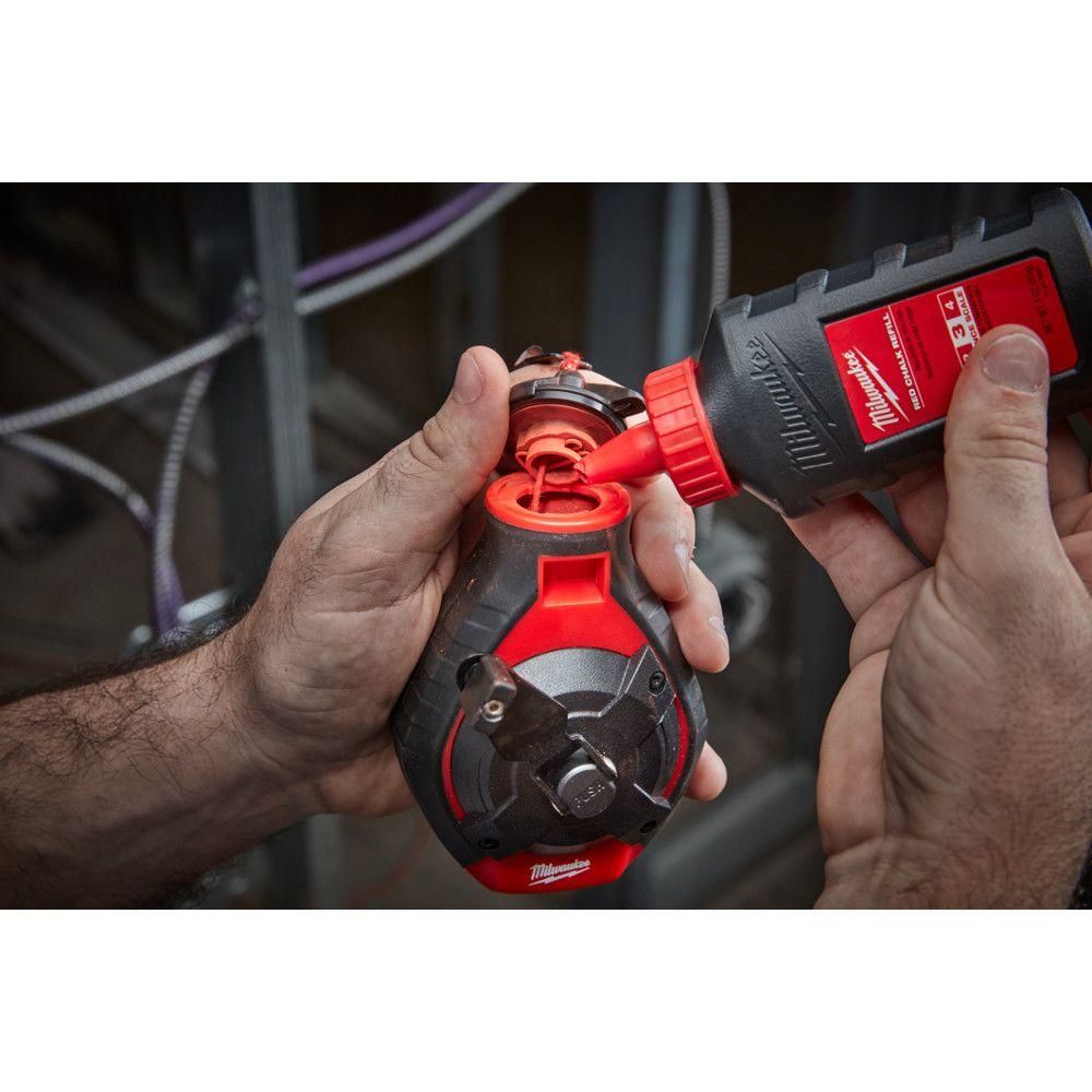 Milwaukee 100 ft. Bold Line Chalk Reel - Blue Chalk