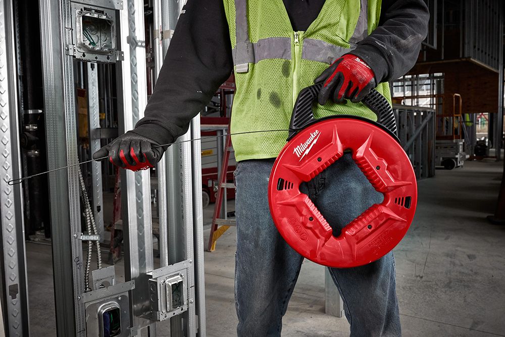 Milwaukee 120 ft. 1/8 in. Steel Fish Tape