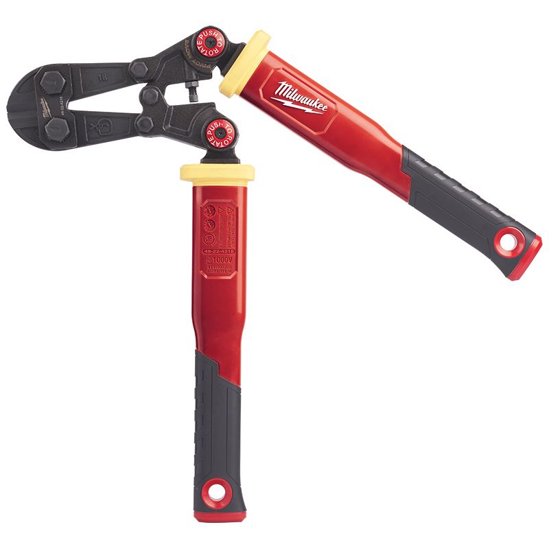 Milwaukee 18" Fibreglass Bolt Cutter with PIVOTMOVE Rotating Handles