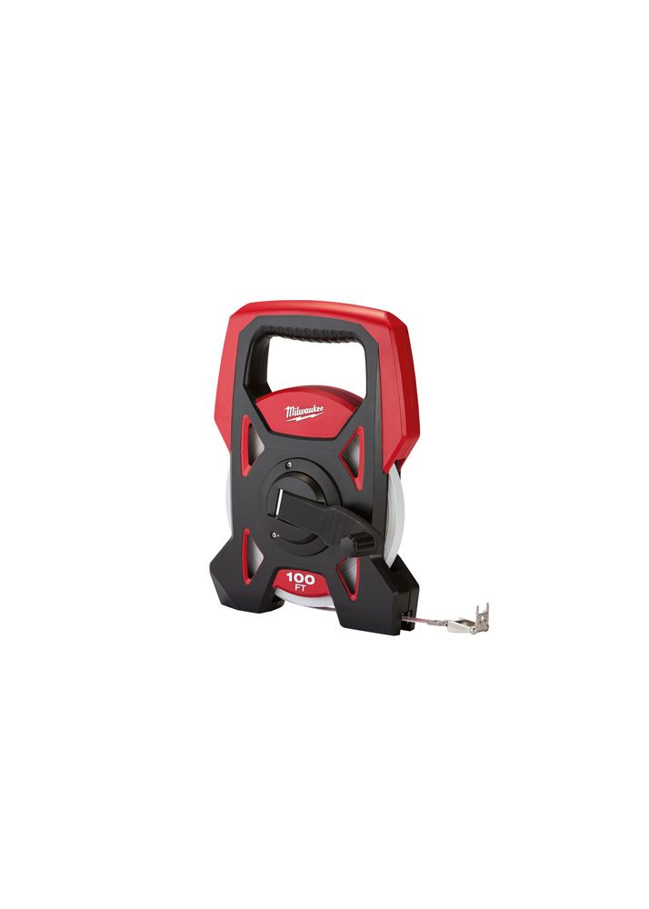 Milwaukee 100 ft. Steel Open Reel Long Tape Measure