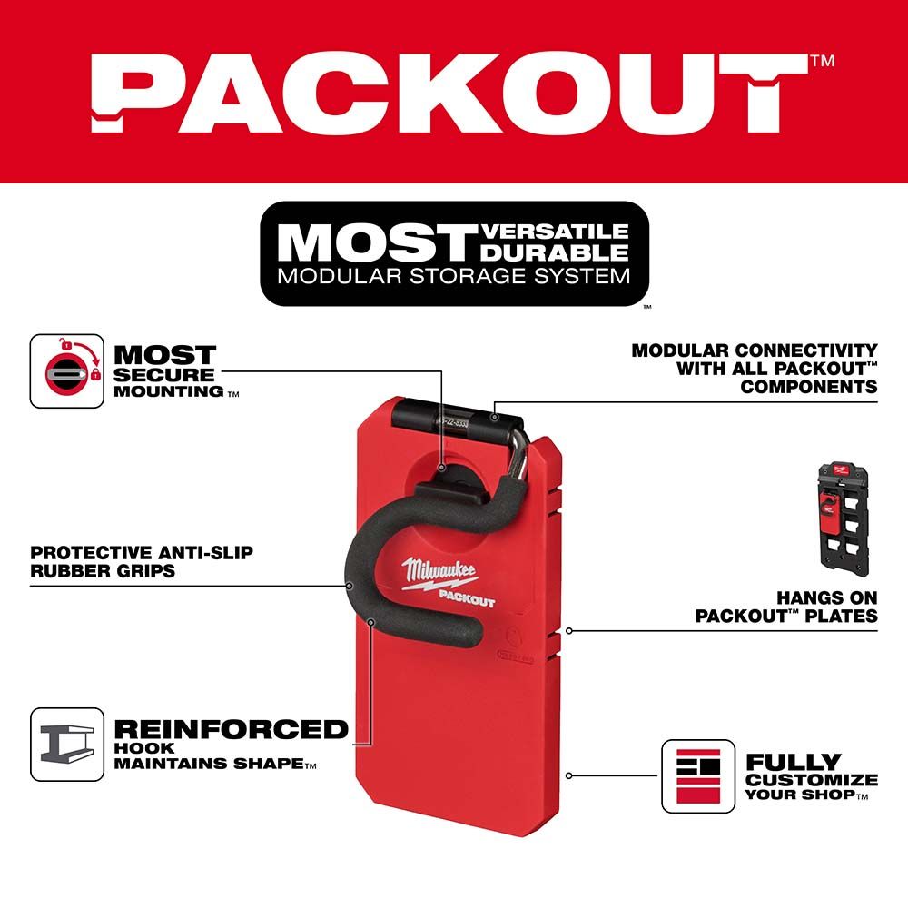 Milwaukee PACKOUT 4" S Hook