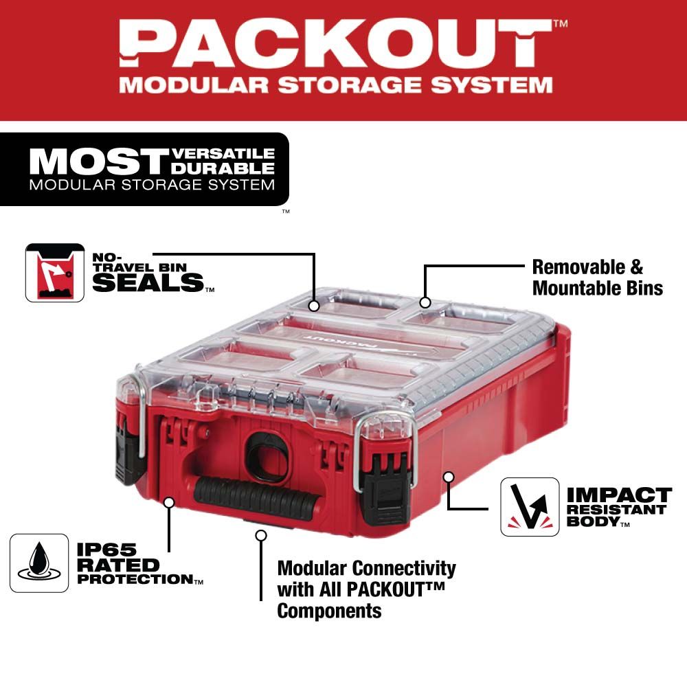 Milwaukee PACKOUT Compact Small Parts Organizer
