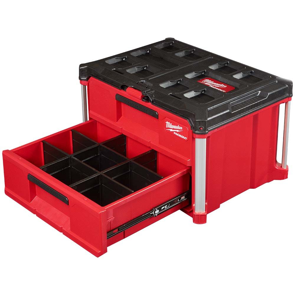 Milwaukee PACKOUT 2-Drawer Tool Box