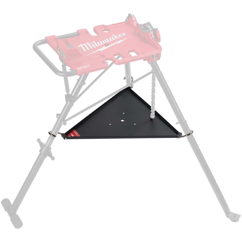 Milwaukee Lower Shelf for 6” Leveling Tripod Chain Vise