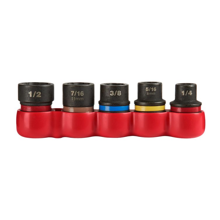 Milwaukee SHOCKWAVE Impact Extractor Set - 6 Piece