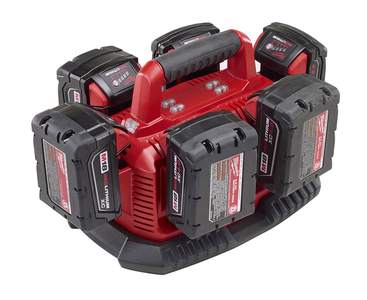 Milwaukee M18 18 Volt Six-Pack Sequential Charger