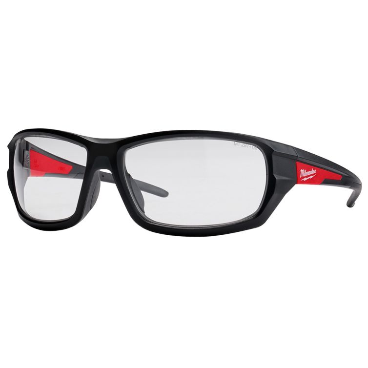 Milwaukee Clear High Performance Safety Glasses