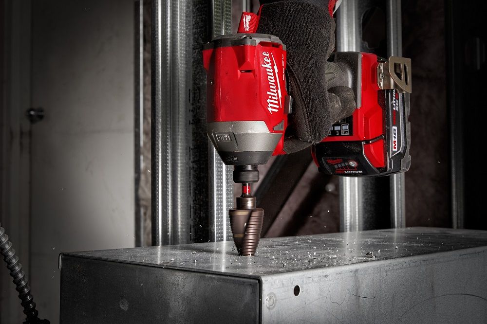 Milwaukee 7/8 in. & 1-1/8 in. #9 SHOCKWAVE Impact Duty Step Bit