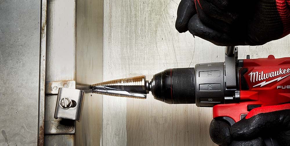 Milwaukee 3PC Cobalt Step Drill Set (#1, #4, #9)