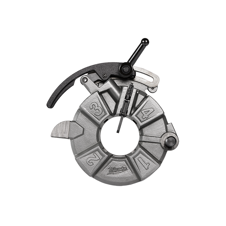 Milwaukee BSPT Pipe Threading Die Head with Micro-Adjust